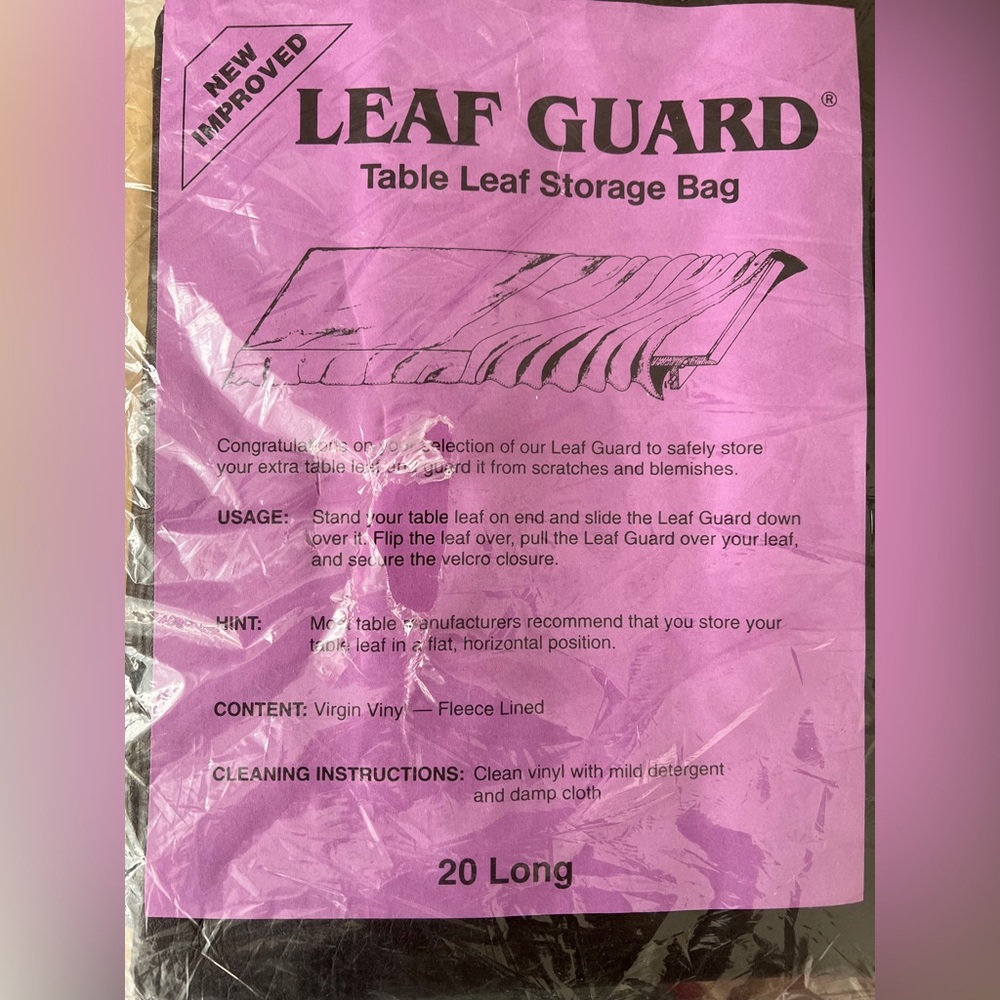 Table leaf cover